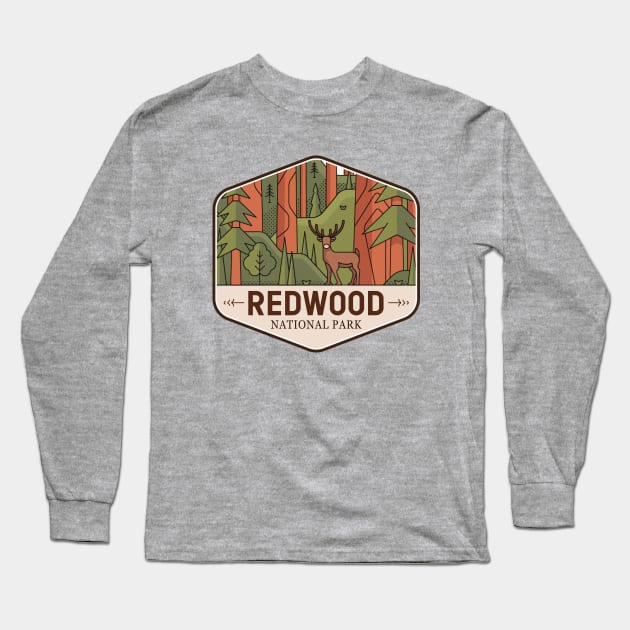 Redwood National Park Long Sleeve T-Shirt by Mark Studio